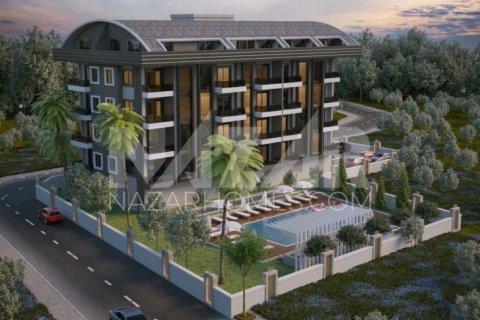1+1 Lägenhet i Oba, Antalya, Turkiet Nr. 116804 - 3