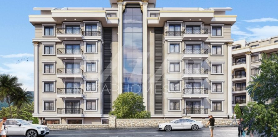 1+1 Lejlighed  i Oba, Antalya, Tyrkiet Nr. 116611