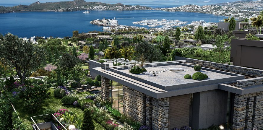 4+1 Villa  in Bodrum, Mugla, Türkei Nr. 211627