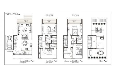 Villa for sale  in Northern Cyprus, 2 bedrooms, 128m2, No. 144025 – photo 26