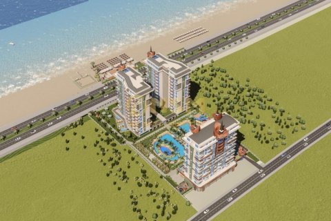 آپارتمان در  Alanya ، ترکیه 1 خوابه ، 60 متر مربع.  شماره 132197 - 12
