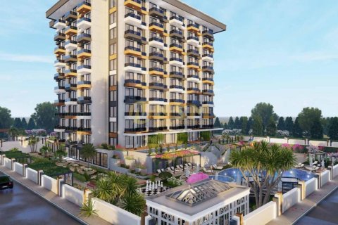 Daire  1+1  Alanya, Antalya, Türkiye №112458