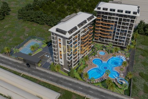 1+1 Lägenhet  i Alanya, Antalya, Turkiet Nr. 112330 - 2