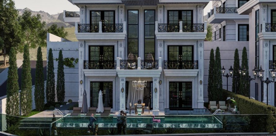 Villa  i Alanya, Antalya, Tyrkiet Nr. 191982