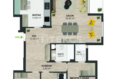 5+1 Lägenhet i Mudanya, Bursa, Turkiet Nr. 113561 - 8