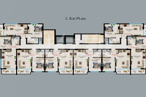 Apartment for sale in Avsallar, Antalya, Turkey, 2 bedrooms, 100m2, No. 116780 – photo 20