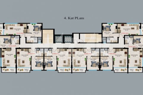 Apartment for sale in Avsallar, Antalya, Turkey, 2 bedrooms, 100m2, No. 116780 – photo 22