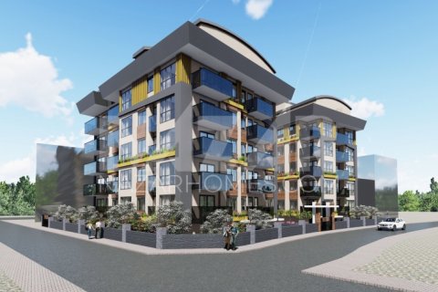 1+1 Leilighet  i Alanya, Antalya, Tyrkia Nr. 116539 - 3