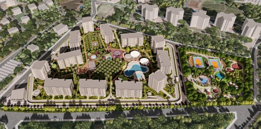3+1 Leilighet i Mersin, Tyrkia Nr. 115409
