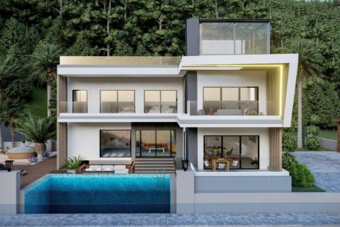 4+1 Villa i Tepe, Alanya, Antalya, Tyrkiet Nr. 115408 - 8