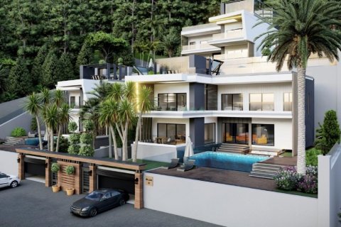 4+1 Villa in Tepe, Alanya, Antalya, Turkey No. 115408