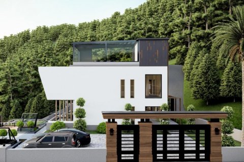 4+1 Villa i Tepe, Alanya, Antalya, Tyrkiet Nr. 115408 - 6