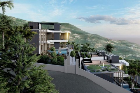 4+1 Villa i Tepe, Alanya, Antalya, Tyrkiet Nr. 115408 - 4