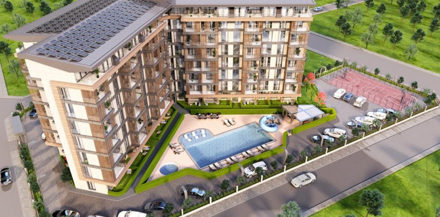 1+1 Lägenhet  i Gazipasa, Antalya, Turkiet Nr. 112813