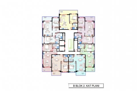 Продажа квартиры  в Аланье, Анталье, Турция 1+1, 58м2, №116584 – фото 28