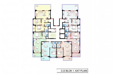 Продажа квартиры  в Аланье, Анталье, Турция 1+1, 58м2, №116584 – фото 12