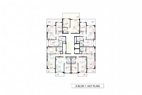 Продажа квартиры  в Аланье, Анталье, Турция 1+1, 58м2, №116584 – фото 25