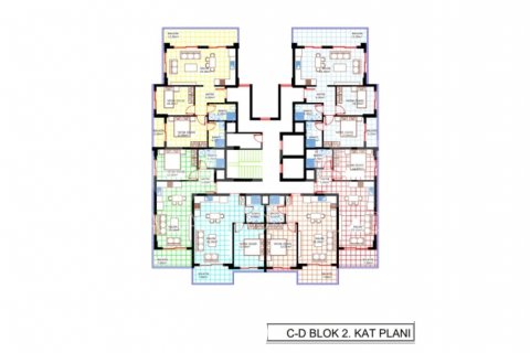 Продажа квартиры  в Аланье, Анталье, Турция 1+1, 58м2, №116584 – фото 11