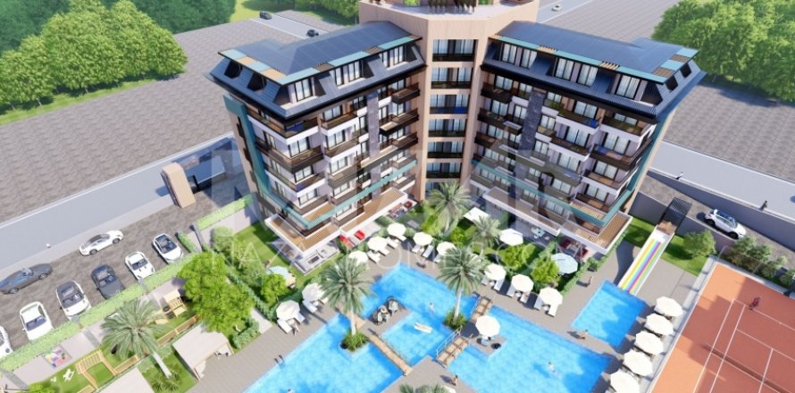Квартира  1+1 в Аланье, Анталья, Турция №116584