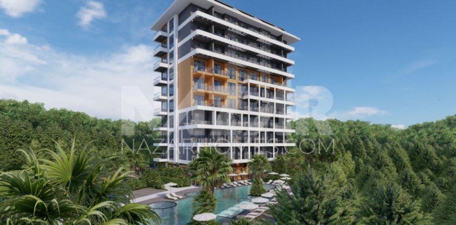 1+1 Leilighet i Alanya, Antalya, Tyrkia Nr. 116550