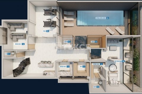 Продажа виллы  в Каше, Анталье, Турция 5+1, 340м2, №131987 – фото 11