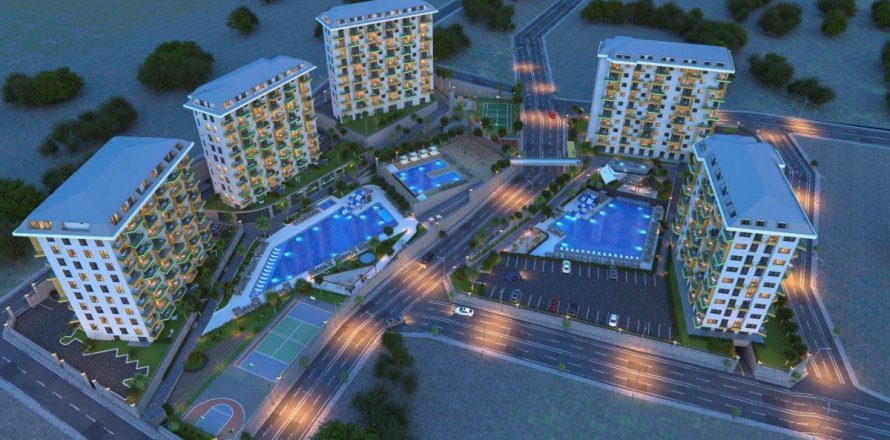 Lejlighed  i Avsallar, Antalya, Tyrkiet Nr. 123149