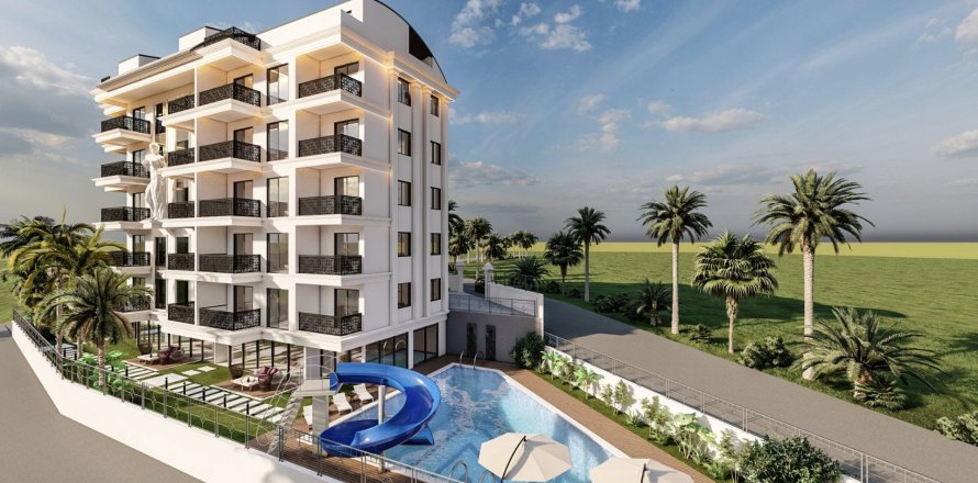 3+1 Lägenhet i Avsallar, Antalya, Turkiet Nr. 115628
