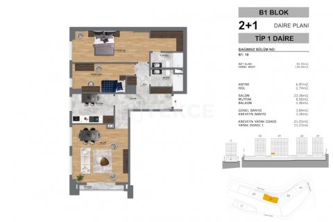 Apartment for sale in Istanbul, Turkey, 1 bedroom, 63m2, No. 120182 – photo 24