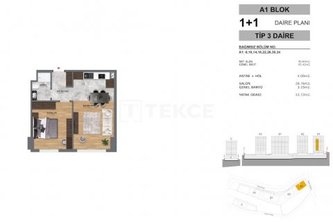 Apartment for sale in Istanbul, Turkey, 1 bedroom, 63m2, No. 120182 – photo 21