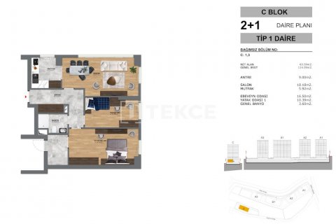 Apartment for sale in Istanbul, Turkey, 1 bedroom, 63m2, No. 120182 – photo 26