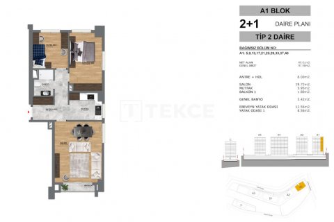 Apartment for sale in Istanbul, Turkey, 1 bedroom, 63m2, No. 120182 – photo 16