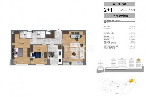 Apartment for sale in Istanbul, Turkey, 1 bedroom, 63m2, No. 120182 – photo 18