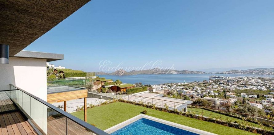 5+1 Villa  i Bodrum, Mugla, Turkiet Nr. 188731