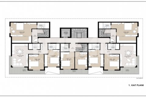 Продажа квартиры  в Аланье, Анталье, Турция 3+1, 252м2, №116658 – фото 10