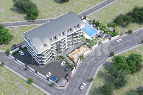 1+1 Lejlighed  i Oba, Antalya, Tyrkiet Nr. 116657 - 13