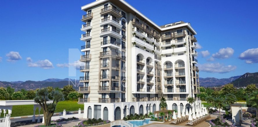 Daire 1+1 Alanya, Antalya, Türkiye №116595