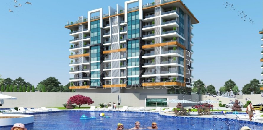 1+1 Lejlighed  i Kestel, Bursa, Tyrkiet Nr. 116594