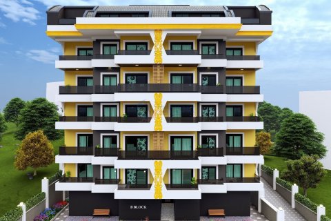 1+1 Lejlighed  i Alanya, Antalya, Tyrkiet Nr. 211539