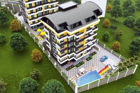 1+1 Lejlighed i Alanya, Antalya, Tyrkiet Nr. 211539 - 4