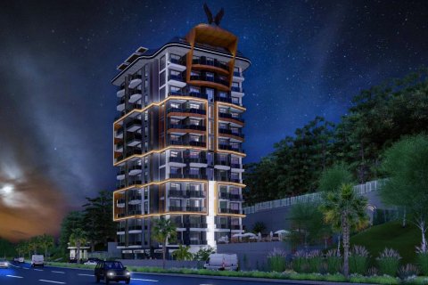 1+1 Lejlighed  i Alanya, Antalya, Tyrkiet Nr. 211538