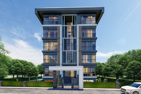1+1 Leilighet  i Alanya, Antalya, Tyrkia Nr. 211546