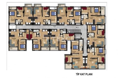 2+1 Penthouse  i Antalya, Tyrkiet Nr. 43610 - 15