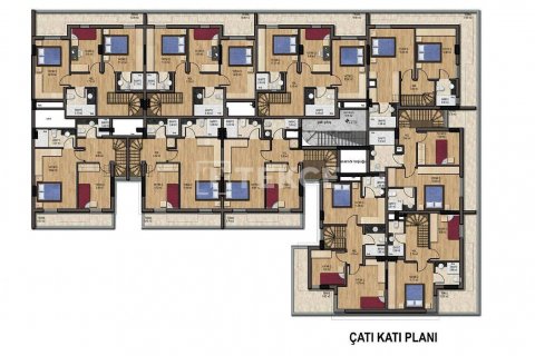 2+1 Penthouse  i Antalya, Tyrkiet Nr. 43610 - 13