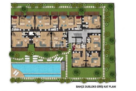 2+1 Penthouse  i Antalya, Tyrkiet Nr. 43610 - 11