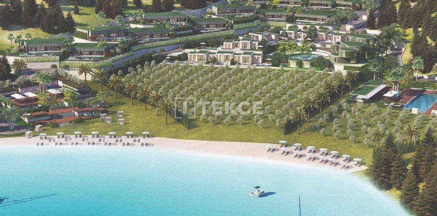 Villa 5+2 Bodrum, Muğla, Türkiye №153384