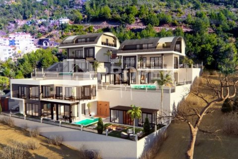 Villa  in Tepe, Alanya, Antalya, Turkey No. 61887
