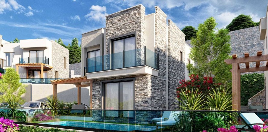 4+1 Villa in Yasam Konaklari, Bodrum, Mugla, Turkey No. 113676