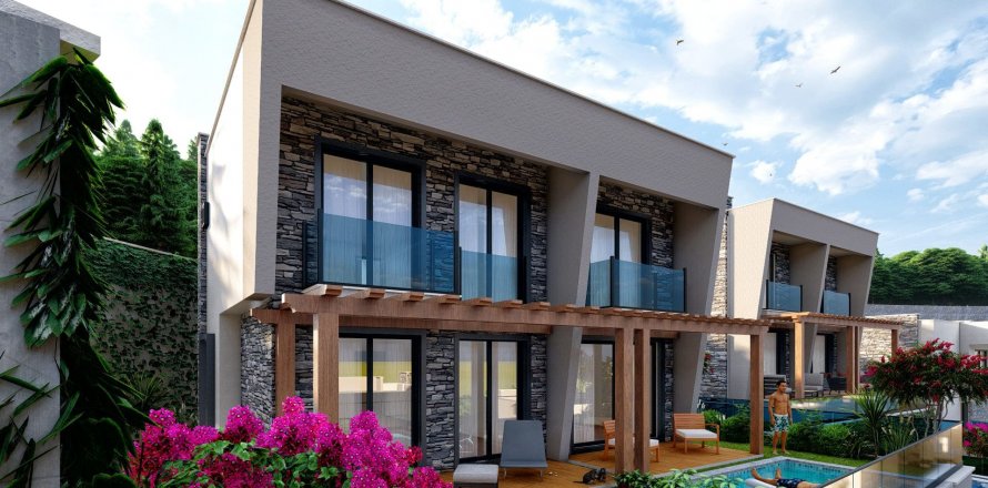 4+1 Villa i Yasam Konaklari, Bodrum, Mugla, Tyrkia Nr. 113677