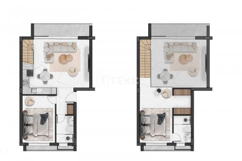 Продажа пентхауса в Фамагусте, Северный Кипр 2+1, 142м2, №122773 – фото 17