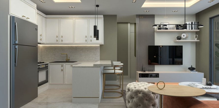 3+1 Apartment in Ilkem Miami Soli, Mezitli, Mersin, Turkey No. 119202